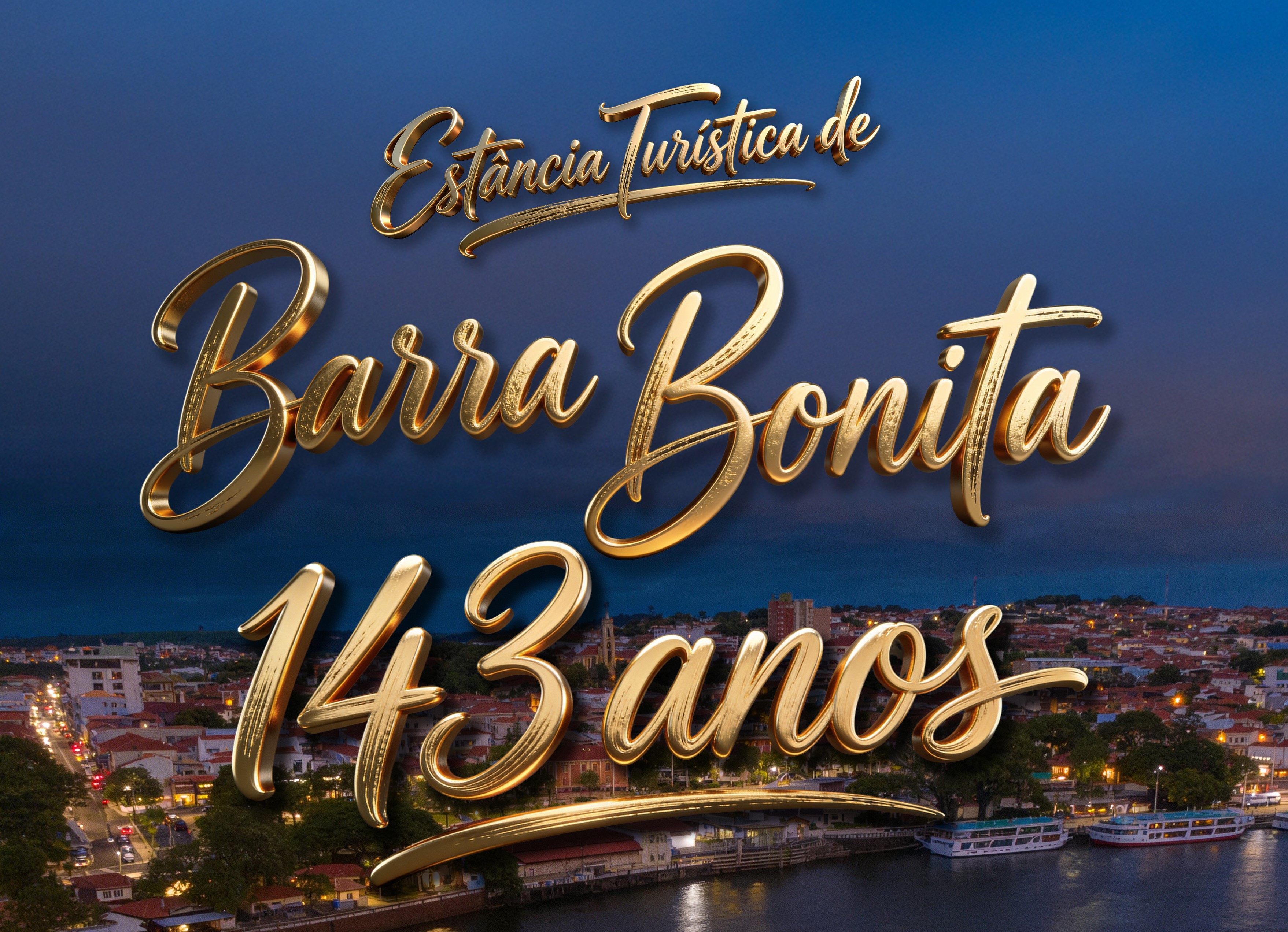 BARRA BONITA CELEBRA 143 ANOS COM QUATRO DIAS DE FESTA