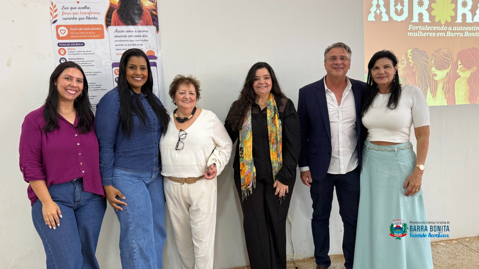 PROJETO AURORA É LANÇADO EM BARRA BONITA PARA FORTALECER A REDE DE PROTEÇÃO ÀS MULHERES