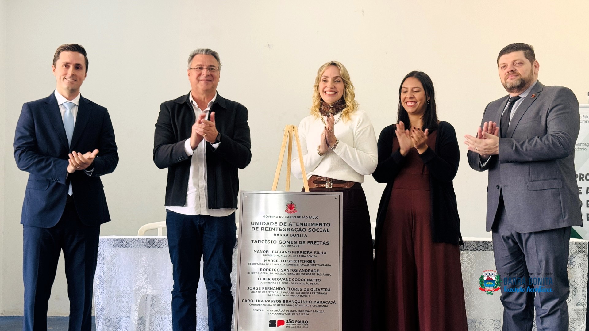 BARRA BONITA INAUGURA CENTRAL DE APOIO À PESSOA EGRESSA E FAMÍLIA