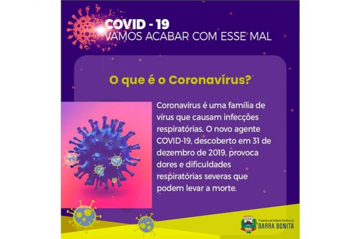 VOCÊ SABE O QUE É CORONAVÍRUS E COVID-19?