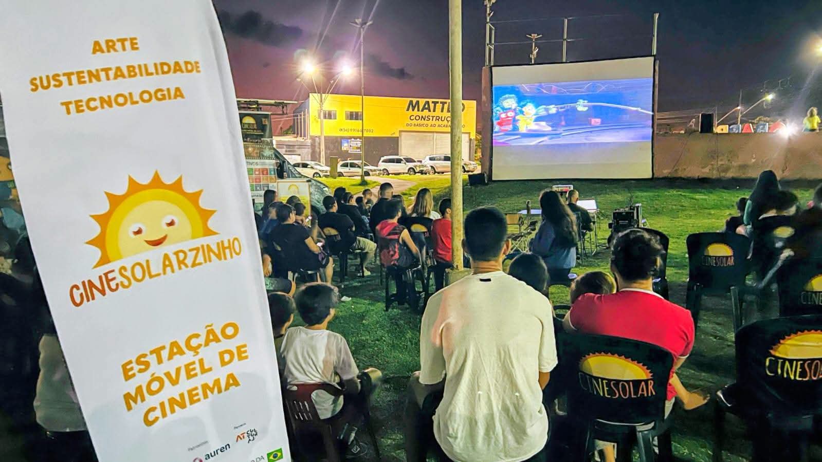 UMA NOITE DE CINEMA, FAMÍLIA E DIVERSÃO NO SONHO NOSSO