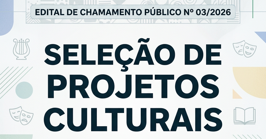 ATENÇÃO, ARTISTAS E AGENTES CULTURAIS DE BARRA BONITA!