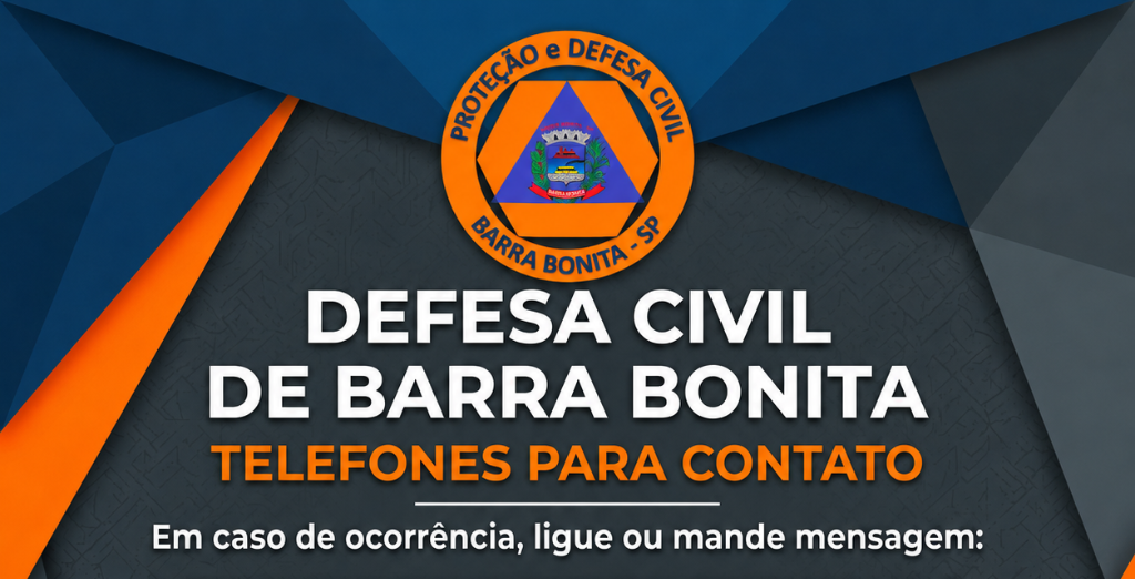 DEFESA CIVIL DE BARRA BONITA FACILITA CONTATO COM A POPULAÇÃO: NOVOS TELEFONES ESTÃO DISPONÍVEIS