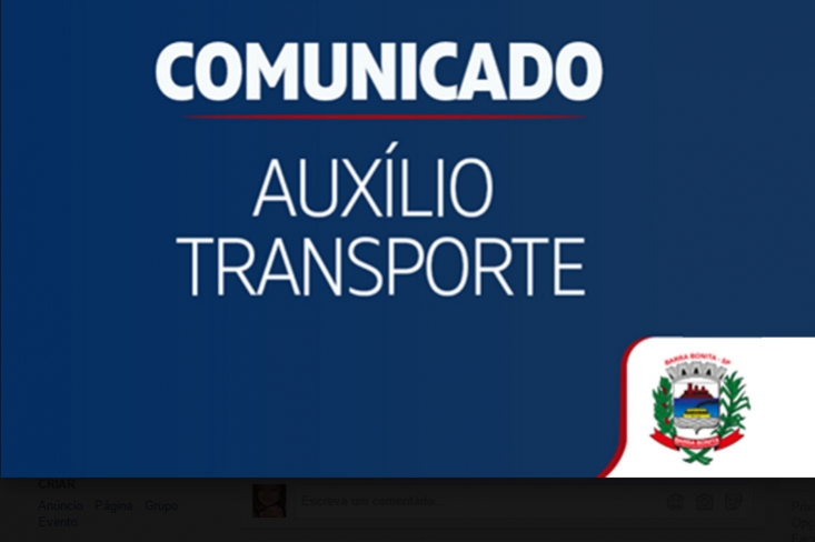 COMUNICADO - AUXILIO TRANSPORTE