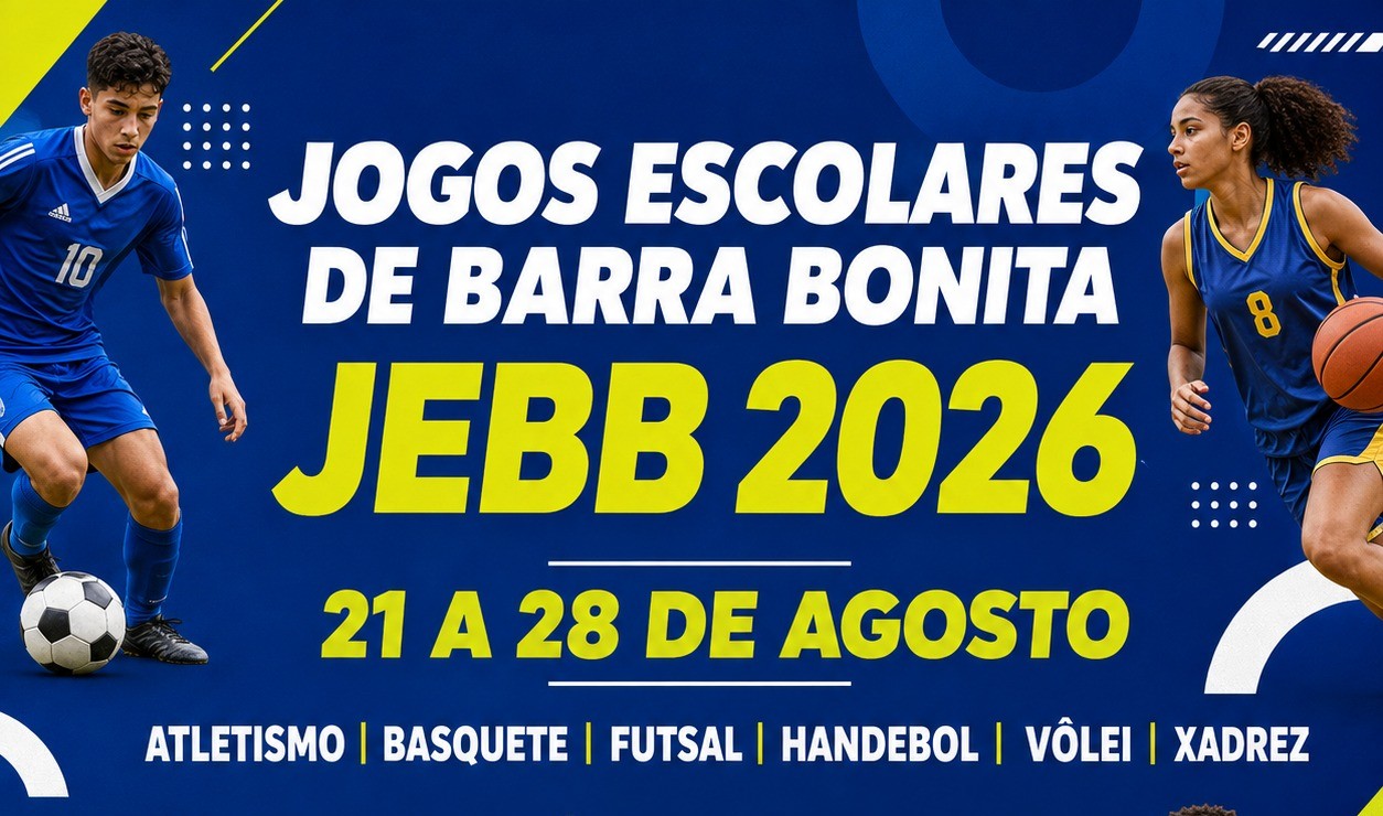 JOGOS ESCOLARES DE BARRA BONITA TÊM ABERTURA NESTA SEXTA-FEIRA NO GINÁSIO VICTORIO ALPONTI