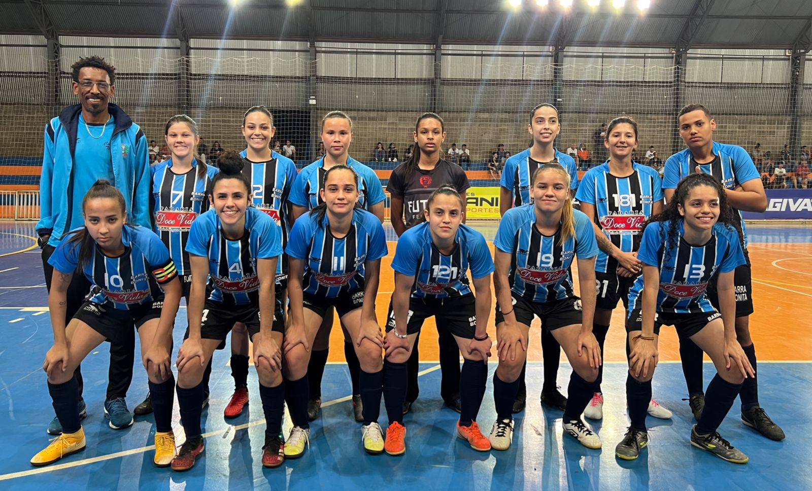 FUTSAL FEMININO DE BARRA BONITA ESTREIA COM VITÓRIA