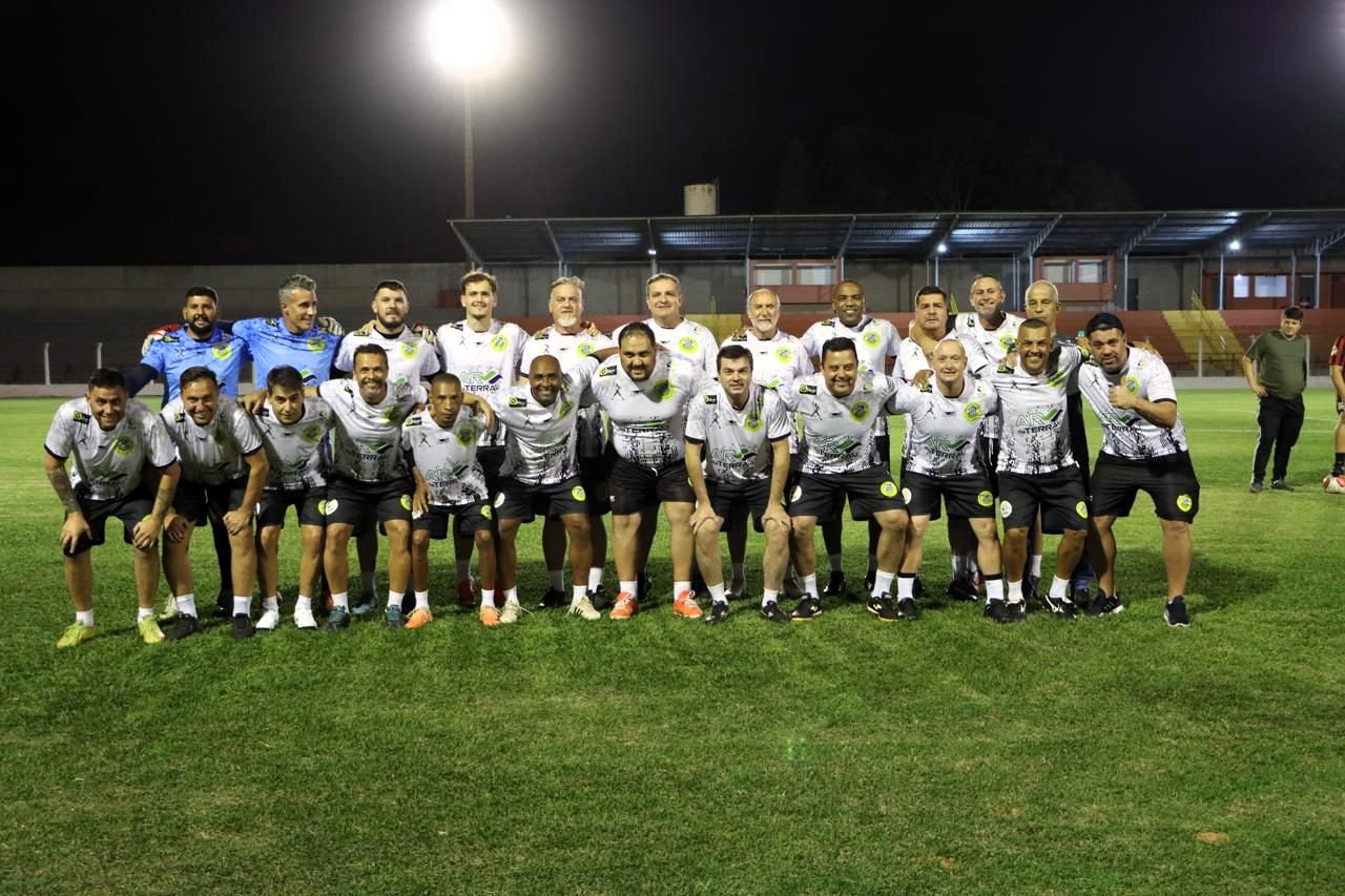 ESTRELAS DO FUTEBOL BRASILEIRO JOGAM NO VICENTÃO NESTA SEXTA (23/5) COM ENTRADA GRATUITA