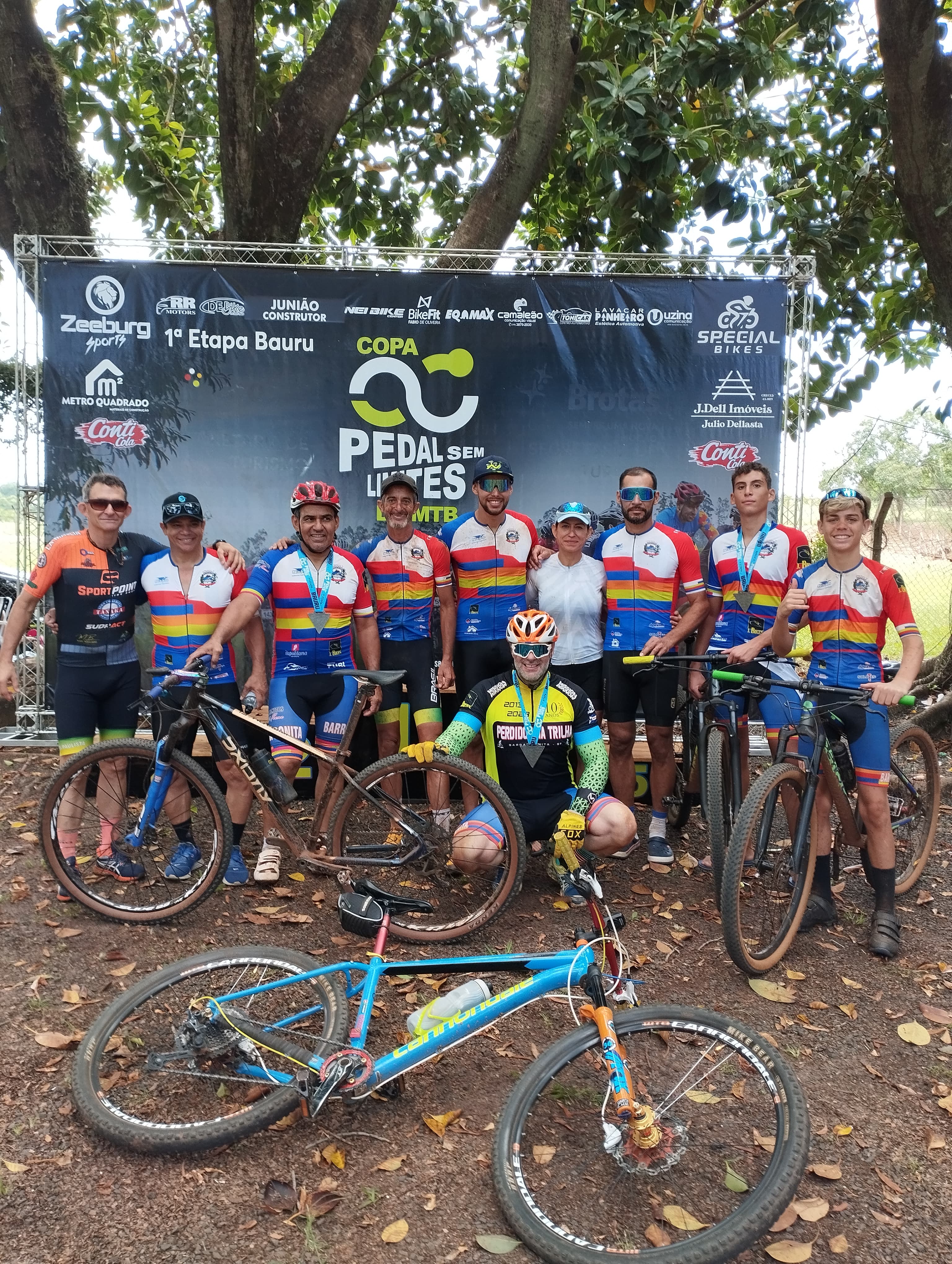 CICLISTAS DE BARRA BONITA CONQUISTAM PÓDIOS NA 1ª ETAPA DA COPA PEDAL SEM LIMITES