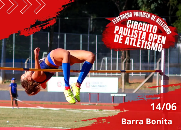 CHEGA JUNTO QUE VAI TER ATLETISMO DE ALTO NÍVEL EM BARRA BONITA NESTE FIM DE SEMANA!
