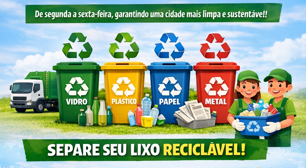 FIQUE POR DENTRO DO CRONOGRAMA DA COLETA SELETIVA DE BARRA BONITA