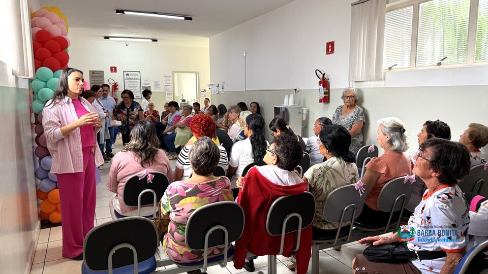 OUTUBRO ROSA: AÇÃO DE CONSCIENTIZAÇÃO E PREVENÇÃO NO PAS DA COHAB