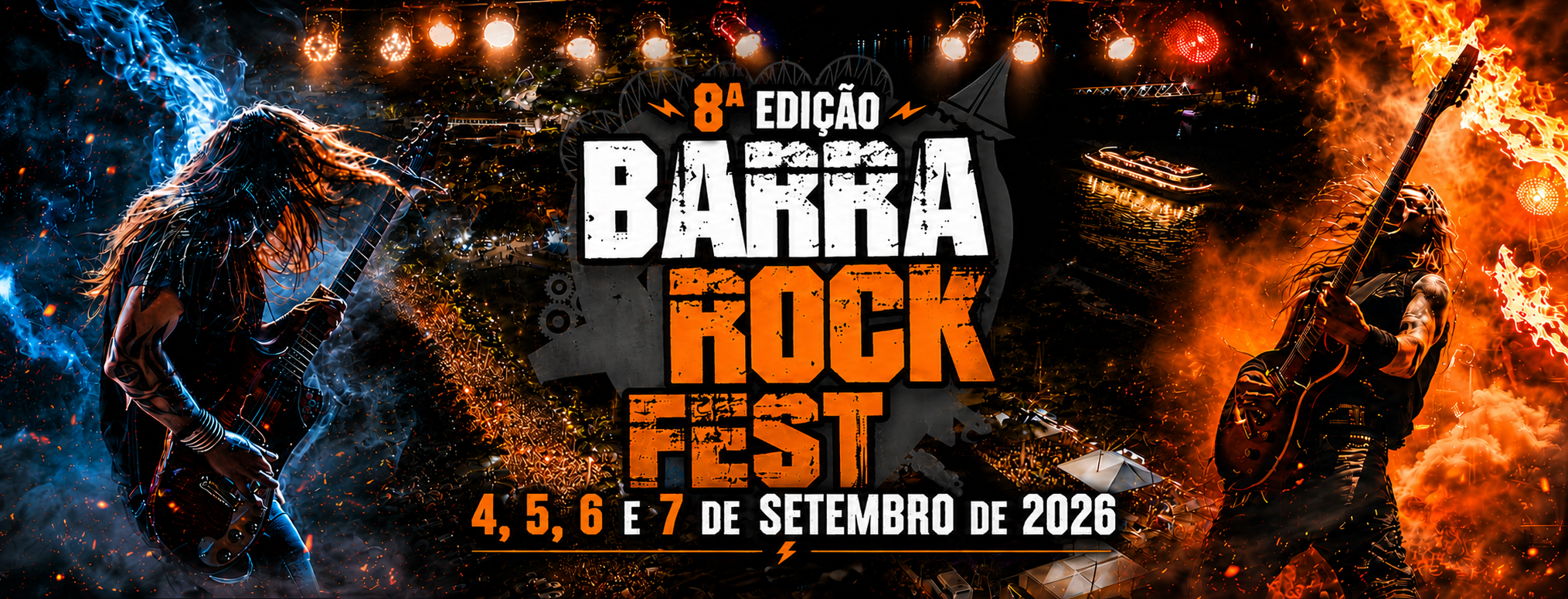 BARRA ROCK FEST 2026: O ROCK VAI TOMAR CONTA DA REGIÃO